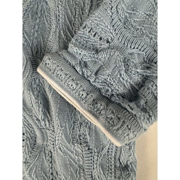 COOGIE Vintage Classic Baby Blue Coogie Pullover Crew Nick Sweater Sz XL - Picture 7 of 9
